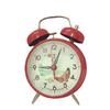 Vintage Mechanical Alarm Clock Chicken Pecking Rice Metal Table Watch Loud Clockwork Bell Desk Clock Manual Winding Decoration