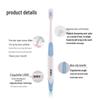 Dr. Tooth Ultra-Fine Soft Bristle Toothbrush, 3-Pack
