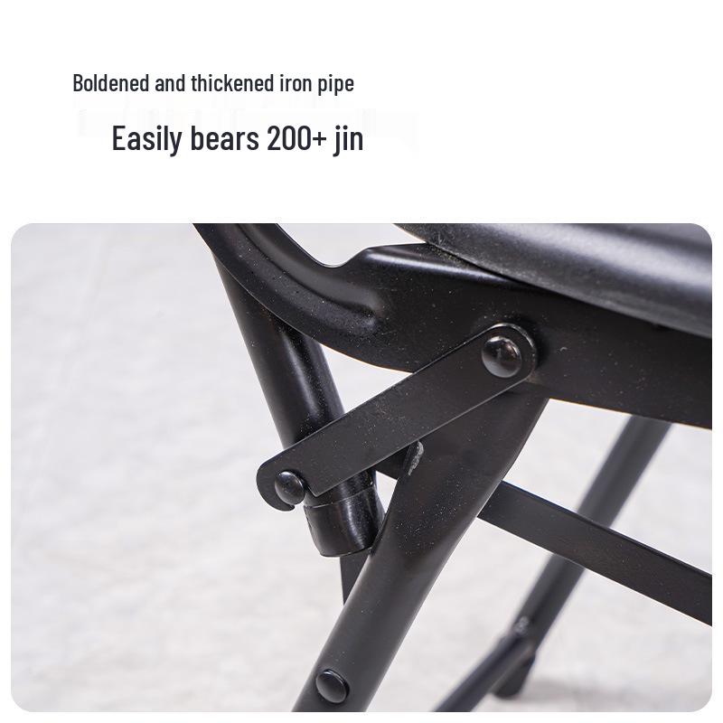 Folding Portable Toilet Chair with Backrest for Elderly and Pregnant Women
