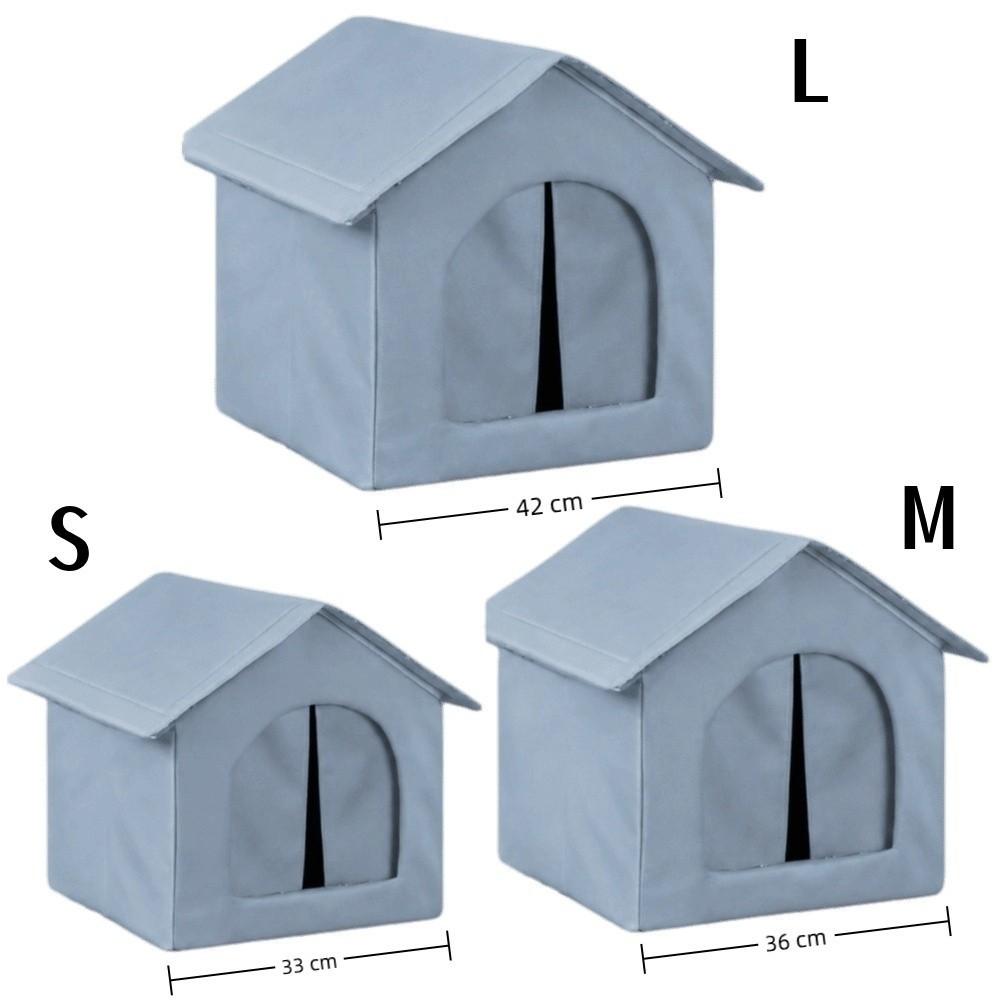 Winter Cat House Warm Small Dog House Outdoor Indoor Cat Bed Pet Shelter  For Small Pet Supply