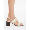 Salvatore Ferragamo Ferragamo 55mm Gancini Buckle Leather Sandals Neutrals