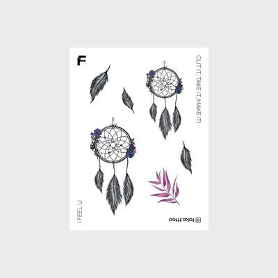 Dreamcatcher Tattoo Sticker