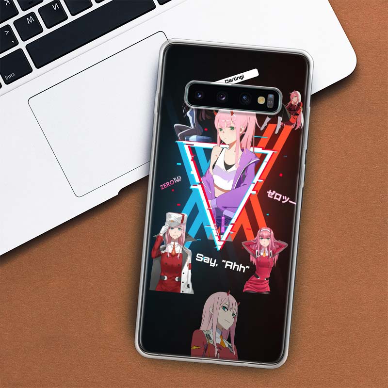 Etui na telefon Zero Two Darling In The FranXX dla Samsunga Galaxy S10 Plus S20 FE S21 S22 Ultra S10E S9 S8 + S6 S7 Edge Lite Shell Co
