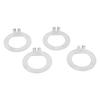 4PCS 1 Inch Trailer Wheel Spindle Washer Stainless Steel for EZ Lube 2K 7K Axle Replacement