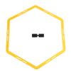 6Pcs Hexagon Agile Ring Polygon Physical Training Hexagonal Step Suit Football Equipment