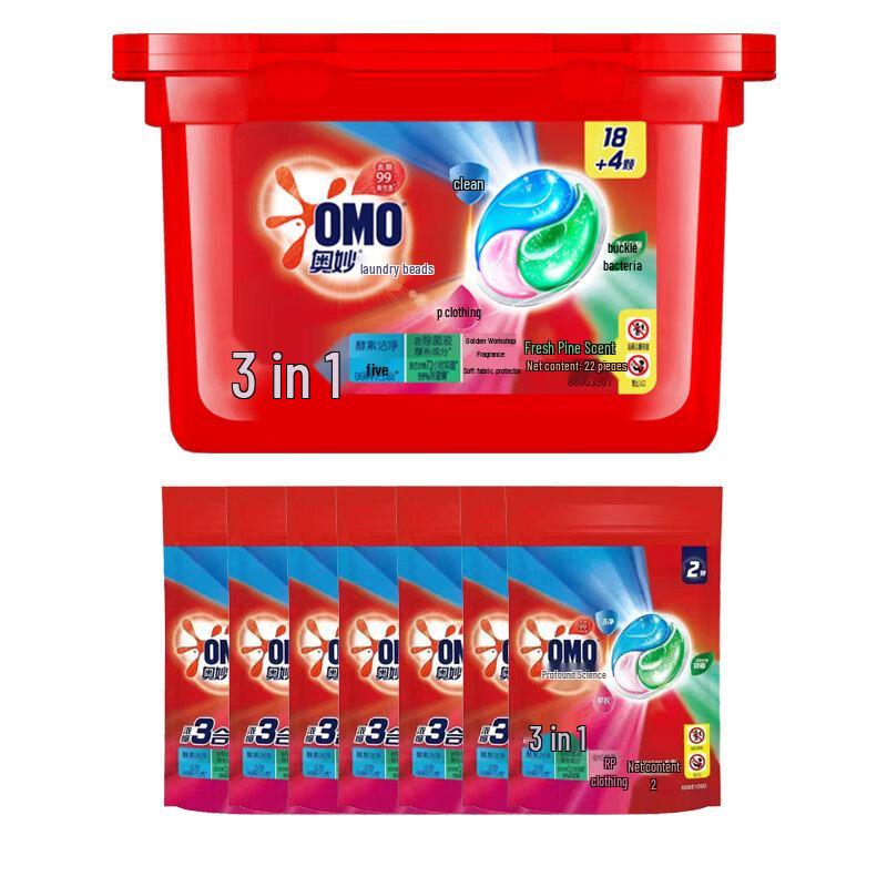 OMO Fresh Eucalyptus Laundry Capsules Pack