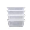 Disposable Square Food Containers 1000ml - 300 Count
