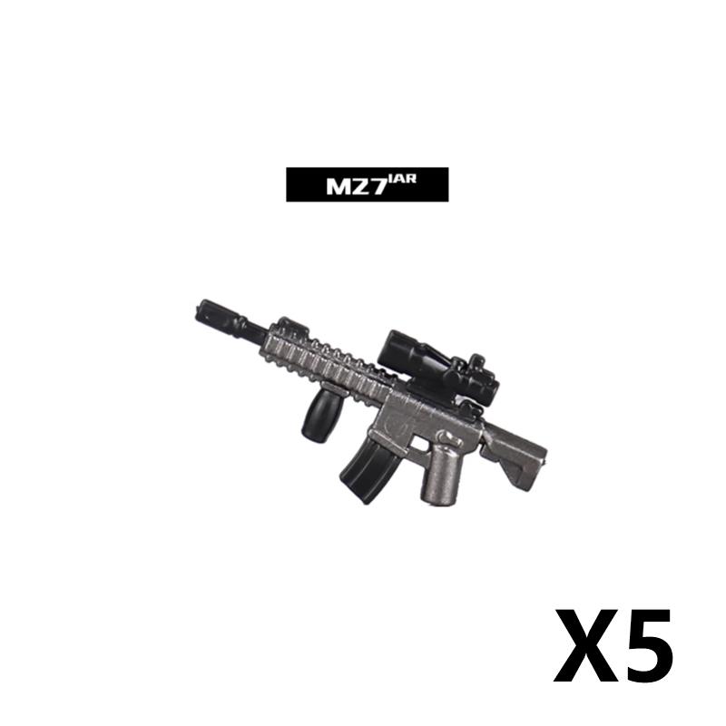 Military Building Blocks US Solider Figure M4 Gun Vest Special Force Tactical Bulletproof  Armour Weapon Accessories Bricks Toys