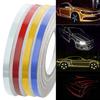 45mx1cm Car Vehicle Body Waterproof Reflective Decoration Strip Decal Sticker