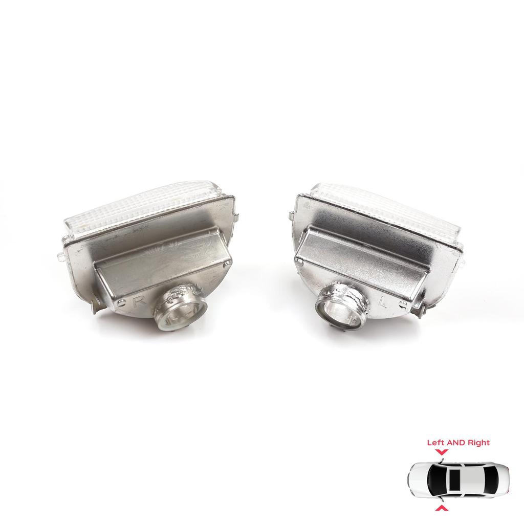 BSP1245 Seitentür Außenspiegel Weiß Klares Blinkerglas Links Rechts für Mercedes Sprinter MK3 907 910 2018-On 9109064700 9109064600