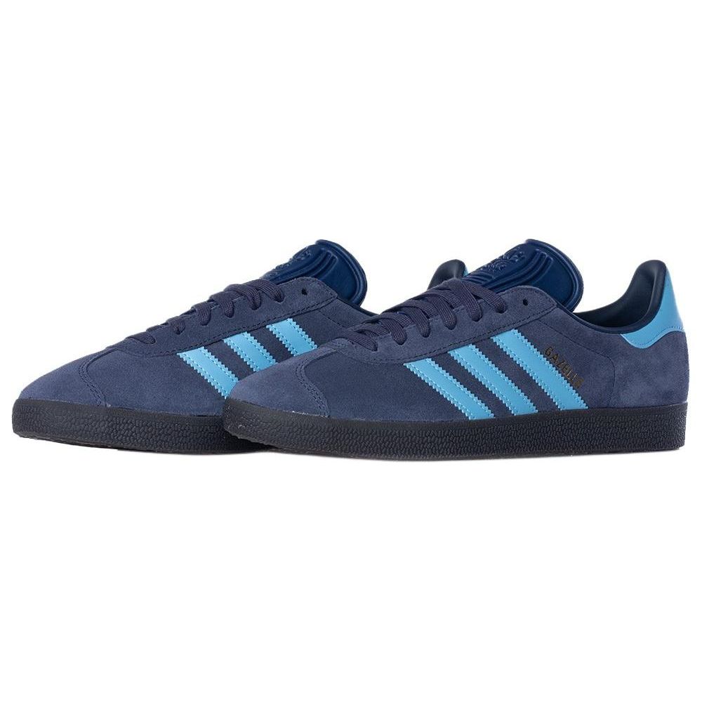 adidas Gazelle Shadow Navy Clear Blue Men Sneakers Gum IG4988