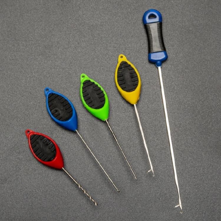 5Pcs Baiting Needle Tool Baiting Drill Stringer Needle Replacement Fishing Splicing Needle Carp Fishing Accessories