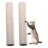 Katteskrapestolpe Kattetre Erstatningsstolpe Sisal Klatre- og Strekkestolpe med 8 mm Bolter for Hjem Innendørs Katter Kattunger Mosjon og Lek