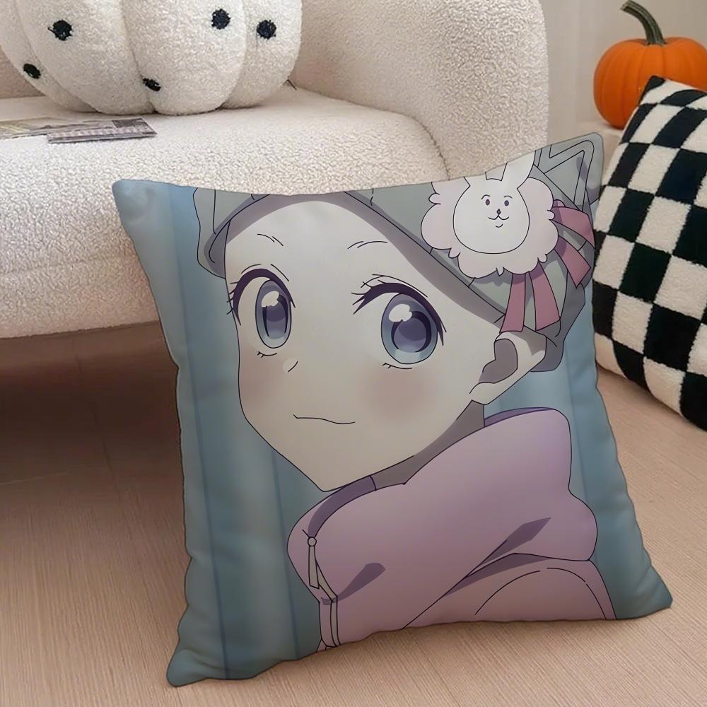 

SSarina Tendouji Cushion Cover Throw Pillow Cover Hidden Button Durable Polyester Chair Cushion 30X30cm