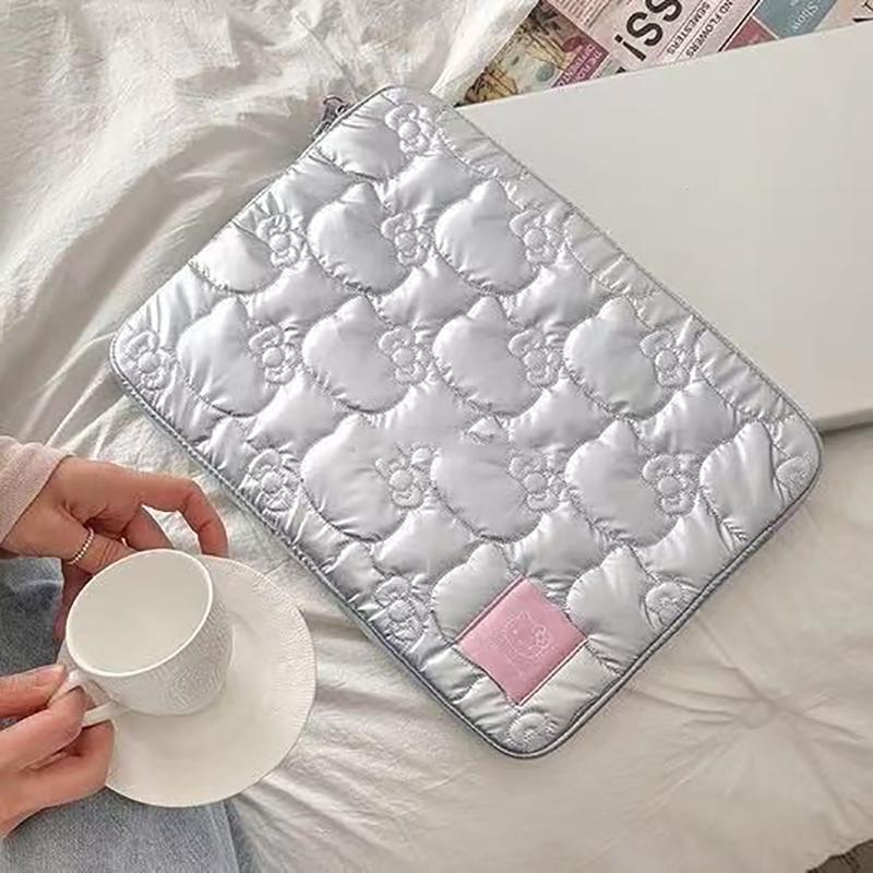 

Cute Hello Kitty 13 Inch Laptop Bag Notebook Sleeve Pouch Case For Macbook Air Xiaomi Lenovo Shockproof Tablet Soft Bag For Ipad