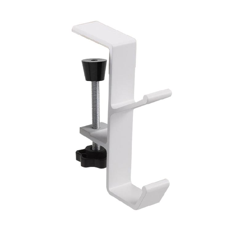 Gaming Headphone Stand Double Layer Storage Hook Wide Compatibility Compact Design For Convenient Organization