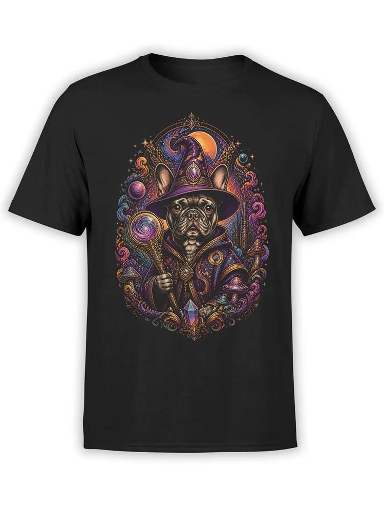 Cosmic Wizard French Bulldog TShirt Unisex S