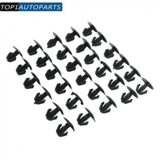 30x 91518-S10-003 Hood Seal Retaining Clip Retainer Fits for Honda Accord Acura