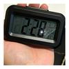 Clock Small LCD Display for Desk Electronic Clock Time Western Year Date Synchronized Display of Day of the Week and Environmental Temperature Meets