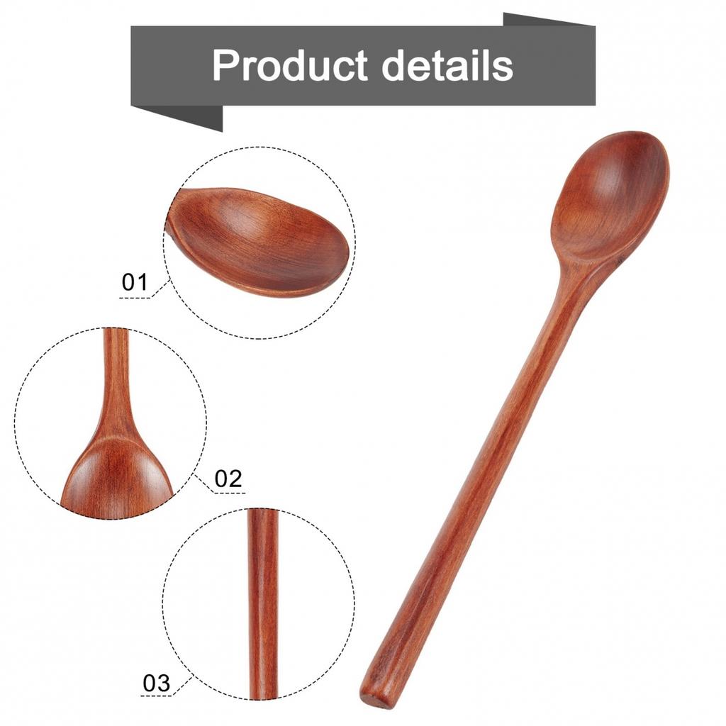 Spoon Parts Professional Replacement 6 Piece Spoon Korean Style 9 Inch
