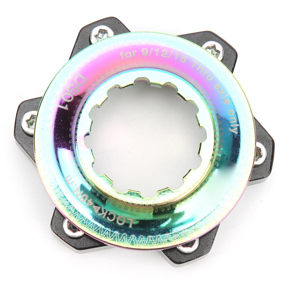 MEIJUN Bike Hub Center Lock Conversion Adapter Centerlock To 6?hole Adapter Conversion Kit