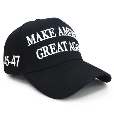 Donald Trump 2024 Merchandise MAGA American Trucker Hat Make America Great Again Slogan USA Flag KAG 45-47 Baseball Cap