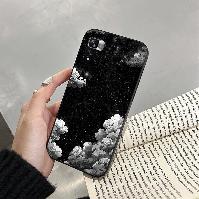 

Phone Case For Xiaomi Poco C71 15T 14T Pro Redmi note 15 14 14 13 Pro Redmi A5 15C 13C Japanese cloud Wave pattern Xiaomi Poco C71