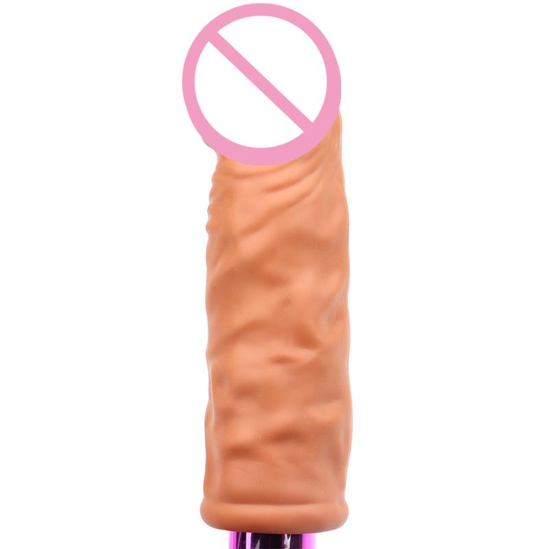 14.2cm Penis Enlargement Sleeve Hollow Penis Sleeve Thick Extender Condoms Sex Toys for Men Delay Ejaculation Adult Toys