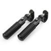 Foot Pegs for 1''-1.2" Crash Bar Foldable Footpegs Universal Footrest Mount