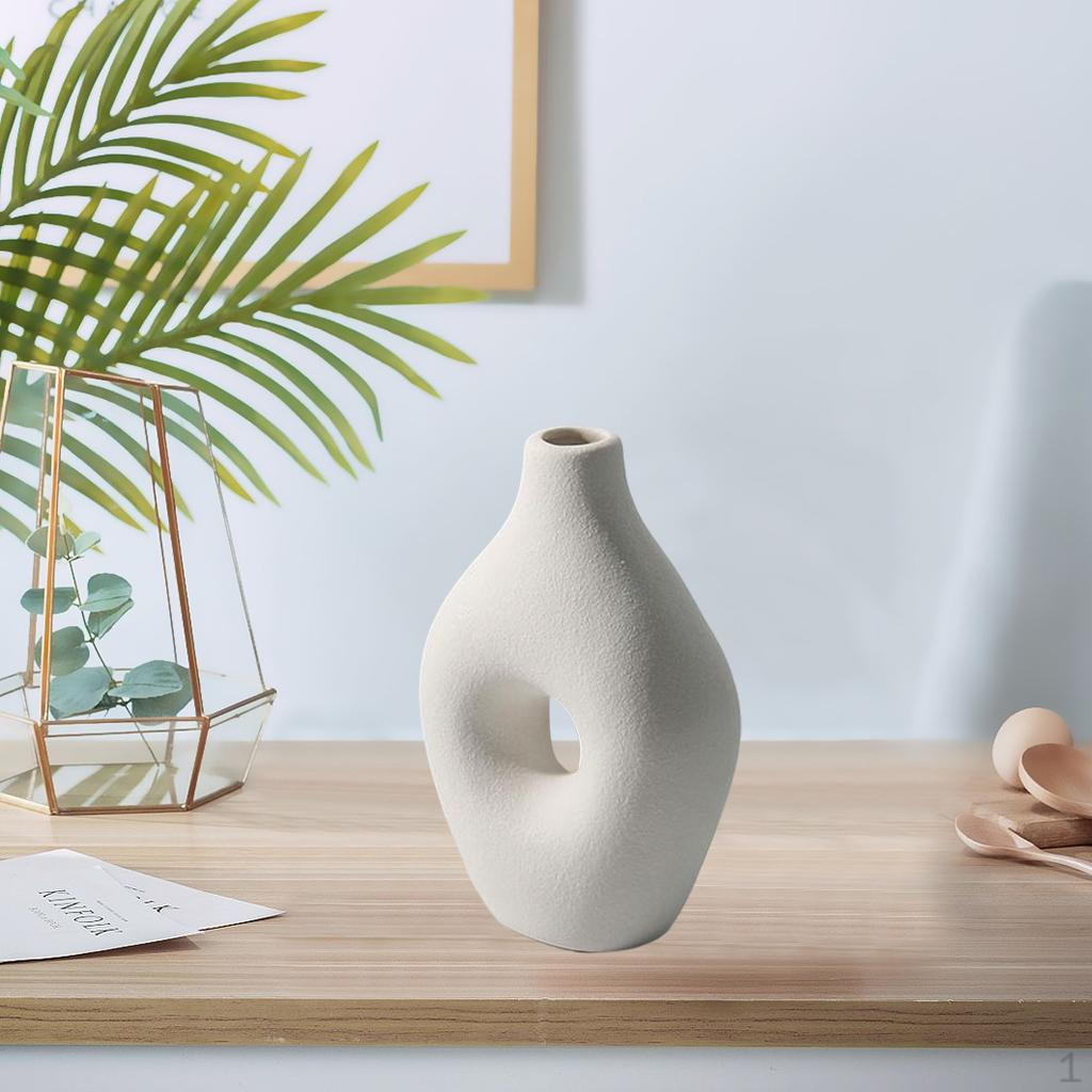 Ceramiczny Wazon Elegancki Kwiatowy na Wesele Imprezę Dekoracje do Domu Salonu Ozdoba Urodziny