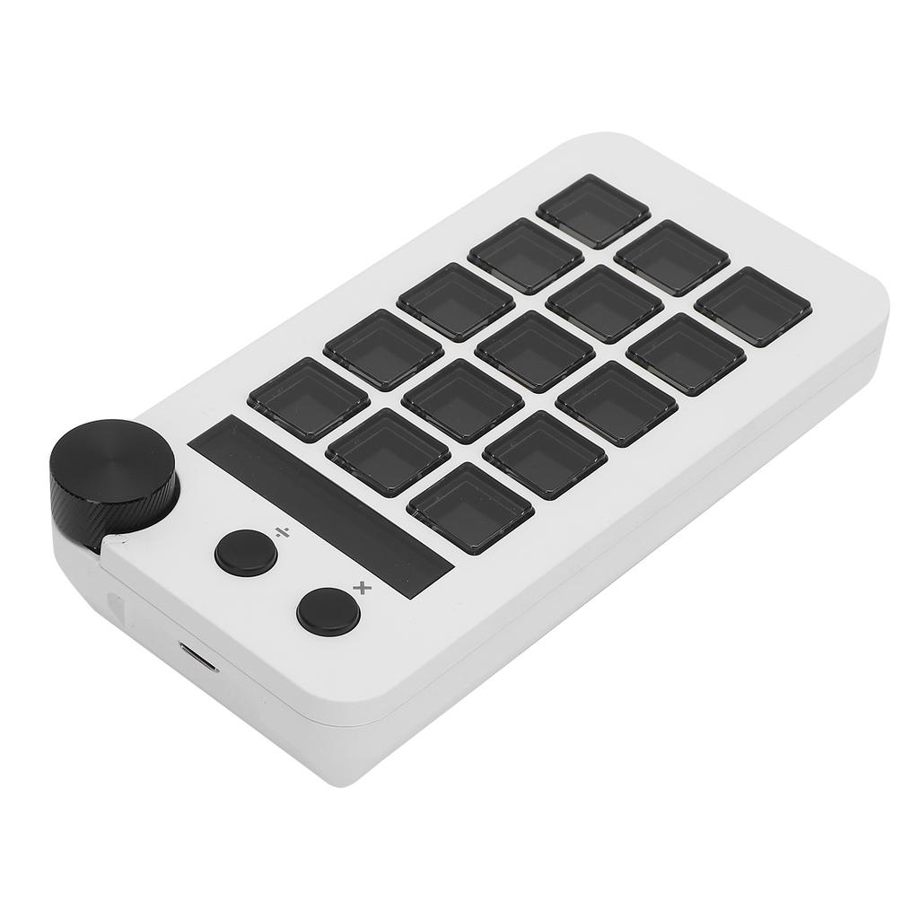 Strm Controller with Knob 15 NaMacro Keys Customizable Visual Keyboard Trigger Actions in Apps Software for PC
