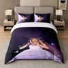 Juego de Cama de 3 Piezas, Taylor Swift 1 Funda Nórdica y 2 Fundas de Almohada, Decoración de Ropa de Cama Estampada Para Habitación de Invitados