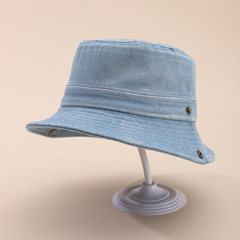 

Дитячий весняний ковбойський та рибальський капелюх: Середній/Великий, Хлопчики/Дівчатка, Захист від сонця, Модний 54cm/6-12 years світло-синій колір