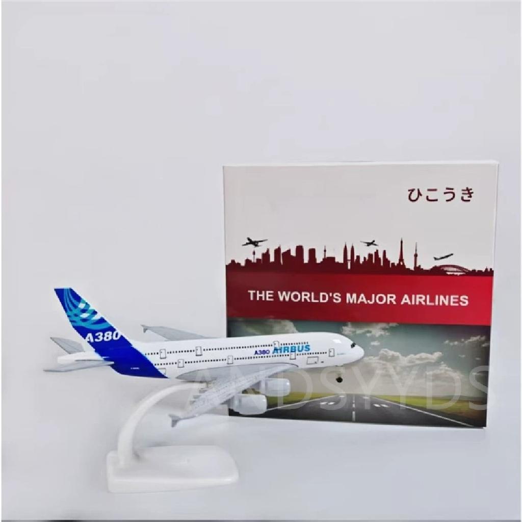 20cm NEO Prototype Airways A380 Diecast Metal Alloy Airplane With Aviation Base Model For Hobby Adults Gifts Souvenirs