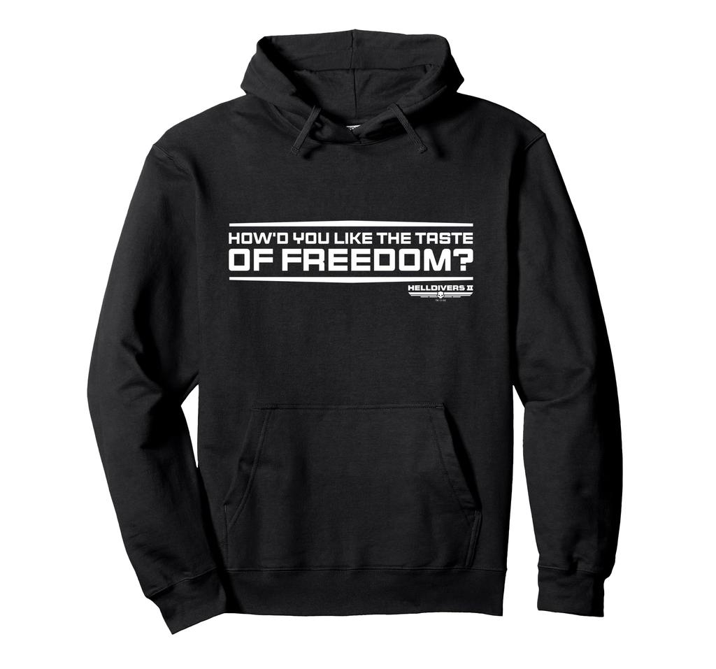 Helldivers 2 Sony PlayStation Video Game Taste Of Freedom Hoodie