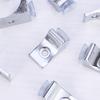 8Pcs Thickened Zinc Alloy Shelf Support Plate Bracket Heavy Duty Solid Wood Plywood Glass Plate Cupboard Holder for Wine Cabinet