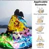 1pc Pokémon Evolution Flannel Blanket [Cozy Throw Blanket] For Sofa, Bed, Travel, Camping, Livingroom, Office, Couch, Chair, And Bed