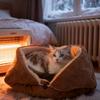 Small Cat Bed Warm Foldable Double-Sided Nest Multifunctional Kitten Bed Warm Pad For Kitten Puppy Pet Indoor Winter Fall All