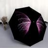 1pc Wings, Pink Folding Umbrella | Elegant Design, Fashionable Accessory, Durable Construction, Sturdy Ribs yy251107047