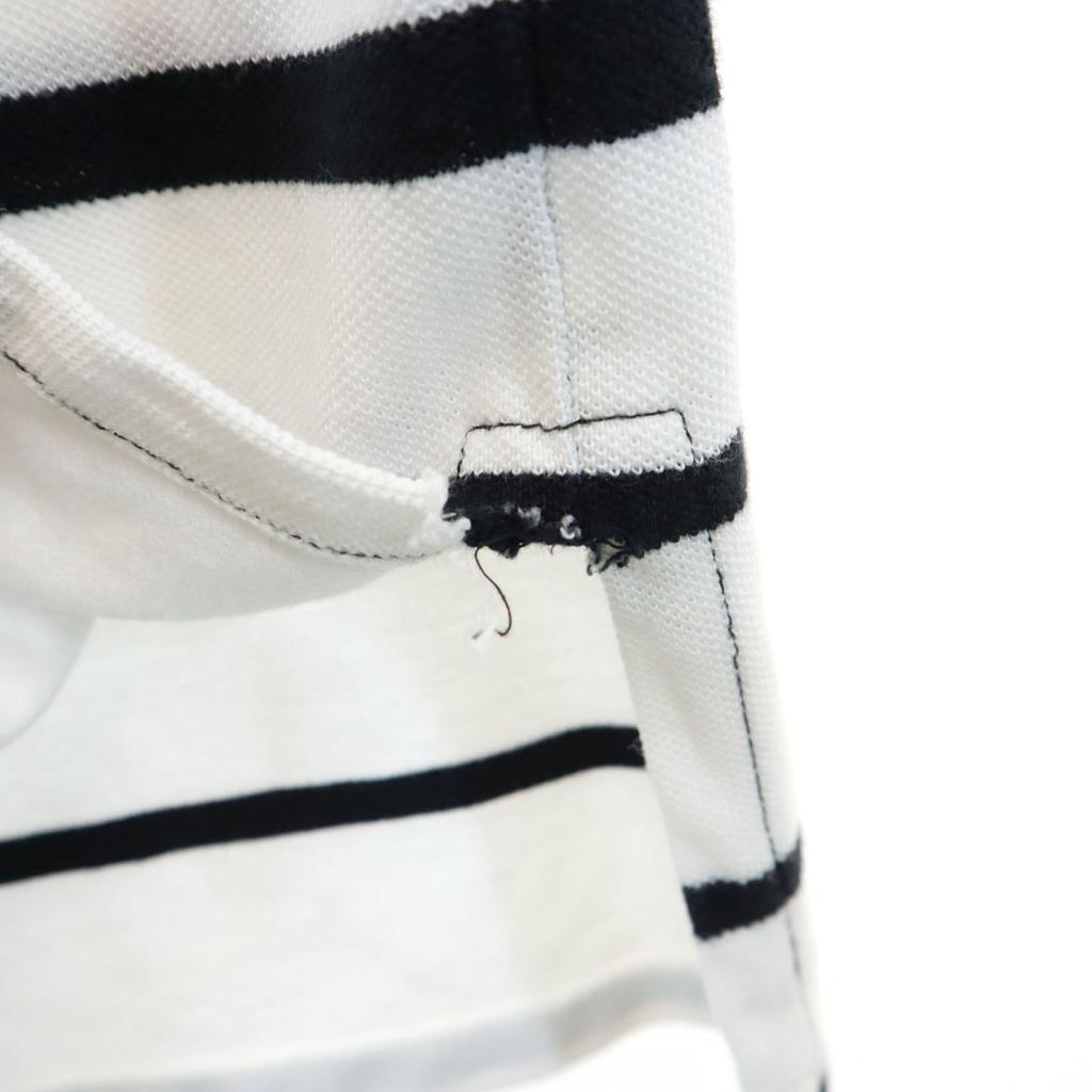 Polo Ralph Lauren Border Short Sleeve Polo Shirt M Black Series Men's Used