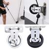 Gym Cable Pulley Wheel Wall Mounted Fixed Pulley Heavy Duty Swivels Mute Pulley