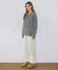 SINOON Flower Mix Fisher Pullover Kint (Melange Gray)