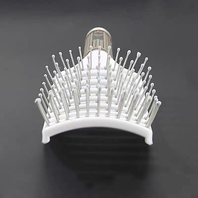 

Объемная изогнутая вентиляционная щетка для мужского помпадура - Укладка, Массаж, Завивка и Выпрямление