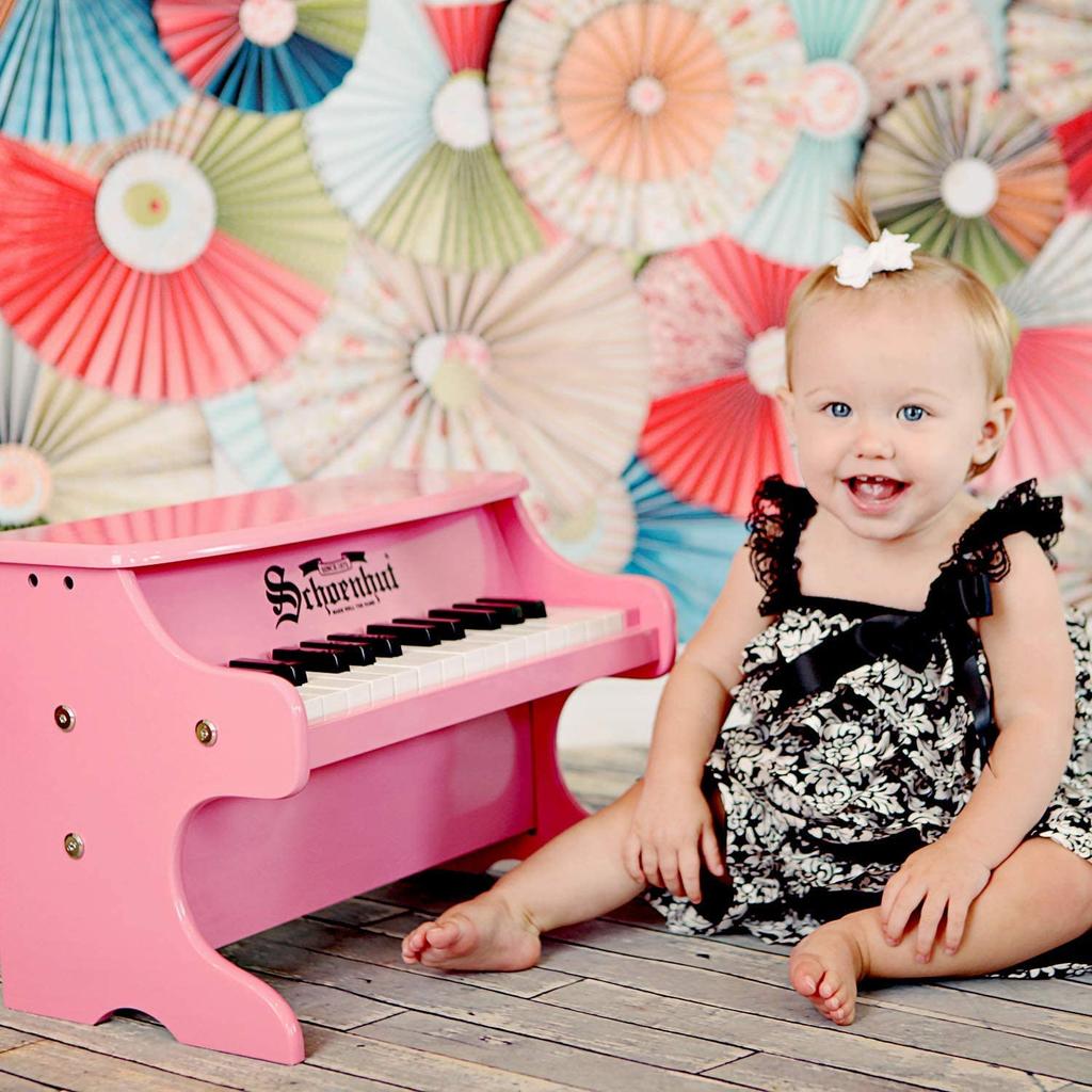 Pink First Piano 2522P Schoenhut25-Key "My II" []