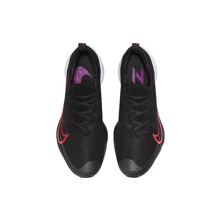 New Nike Air Zoom Tempo Next% Flyknit Black Flash Crimson White CI9923-009