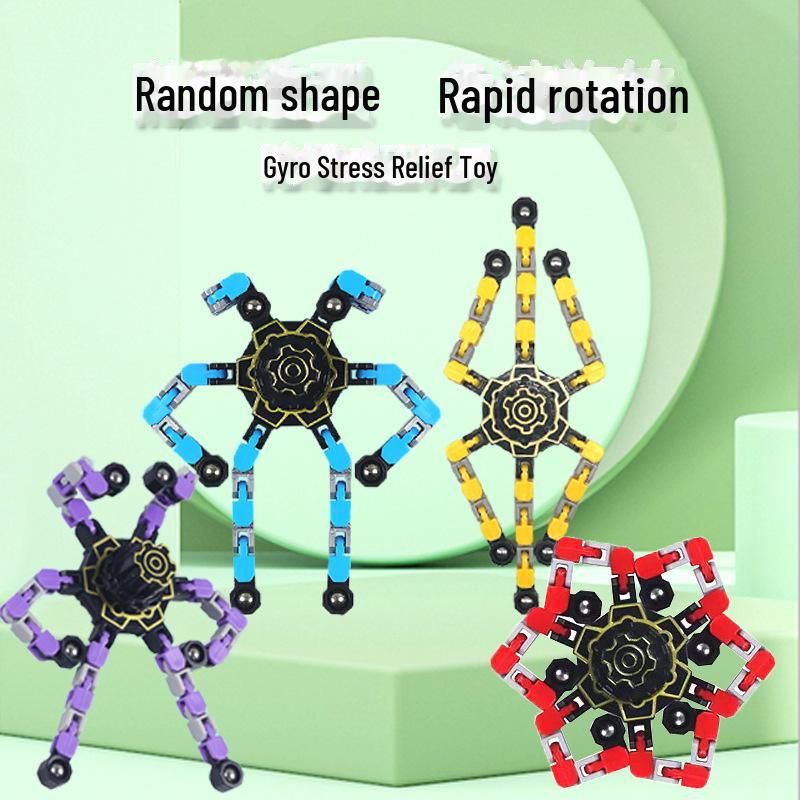 

Игрушка-головоломка «Сделай сам» с трансформирующимся пальчиковым гироскопом