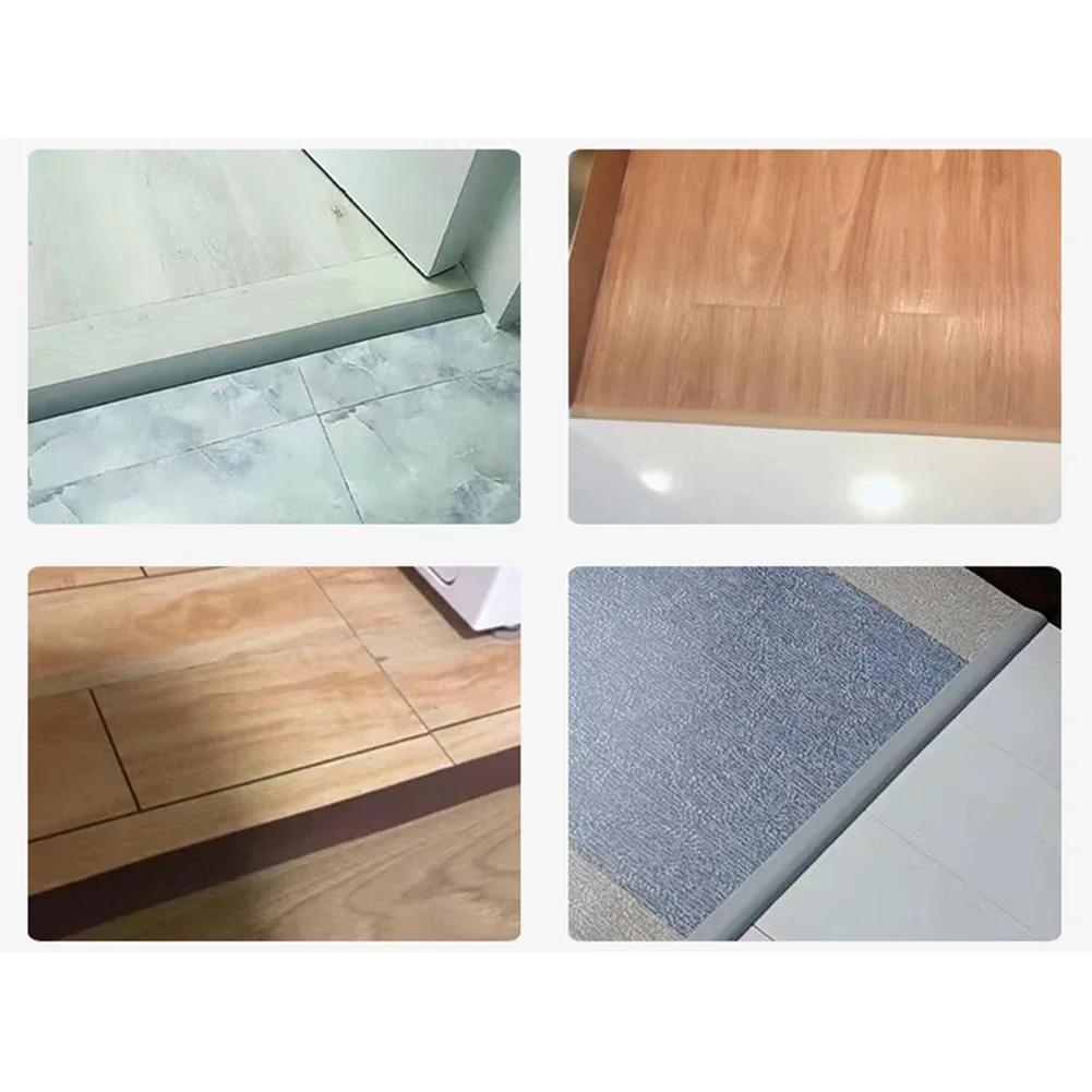 Floor Transition Strips Floor Edge Strips For Wooden Floors For Rubber Floors Cut Freely Edge Finishes Glued After Peeling