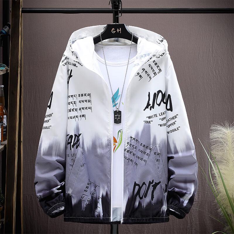 Playboy Men s Ice Silk Quick-Dry Sun Protection Jacket M светло-серый