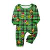 Christmas Print Cute Family Set Pajamas, Home Clothes, Family Set Long Sleeve Top Pants Set