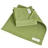 Transparan Gauze Hand Set of Senshu Cotton Japanese-Made Towels, 6, Towels, Handkerchiefs, Large, Quick-Drying, Absorbent, Thin, 100% (Olive Green)